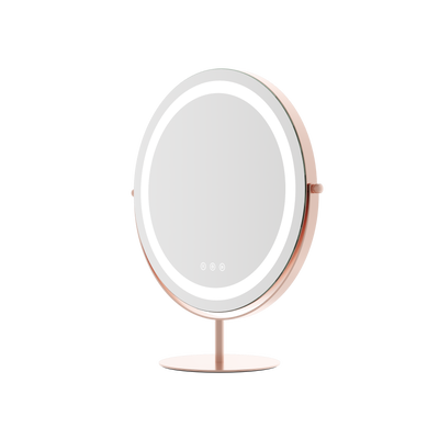 Pre Order End of April Celeste LED Vanity Mirror — Rose Gold