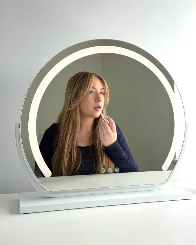 Mila LED Vanity Mirror White