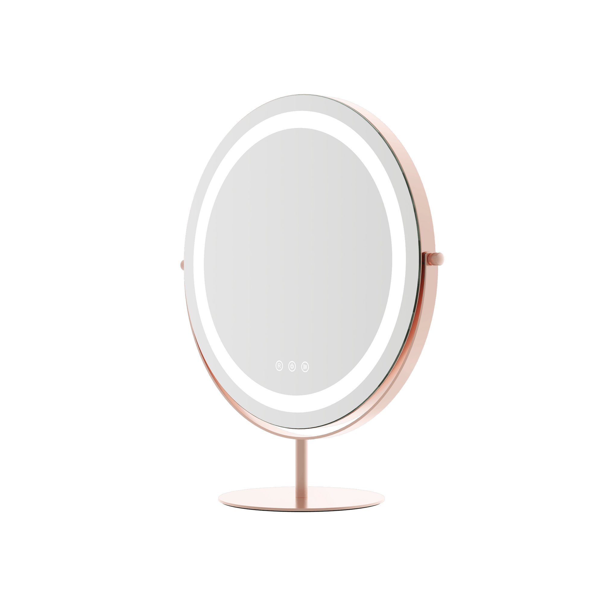 Pre Order End of April Celeste LED Vanity Mirror — Rose Gold in sleek design with adjustable lighting.