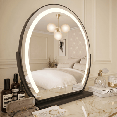 Pre Order Delivery End of April Elara LED Vanity Mirror with salon-quality lighting for perfect makeup.