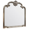 Ballagio Overmantle Mirror in  Silver Leaf 104cm x 115cm