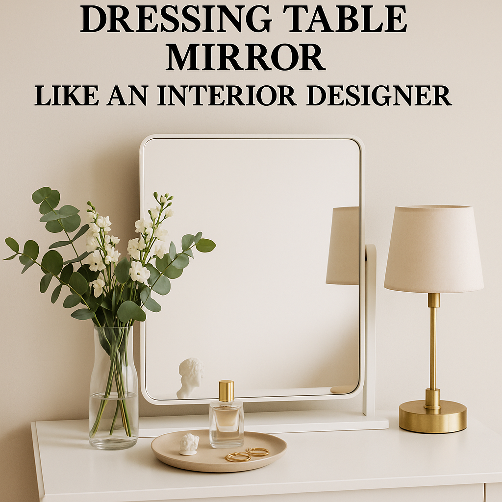 How to Style Your Dressing Table Mirror Like an Interior Designer