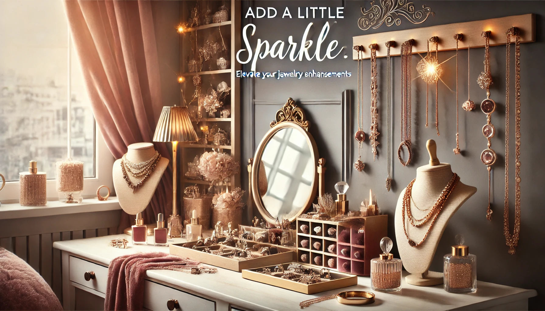 Add a Little Sparkle: Elevate Your Vanity Setup with Jewelry Enhancements