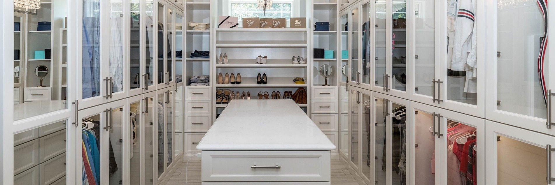Closet clothing walk in wardrobe