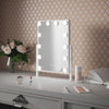Olsen Hollywood Mirror White 47 x 36cm