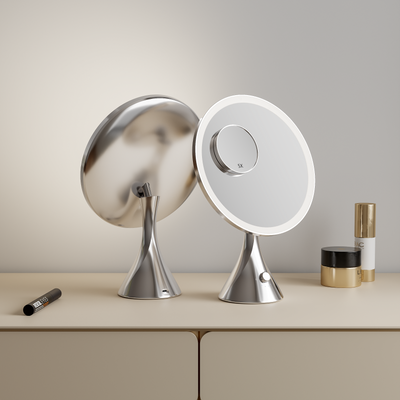 Pre Order Mid June LumiGlam Pro Cosmetic Vanity Mirror in Chrome