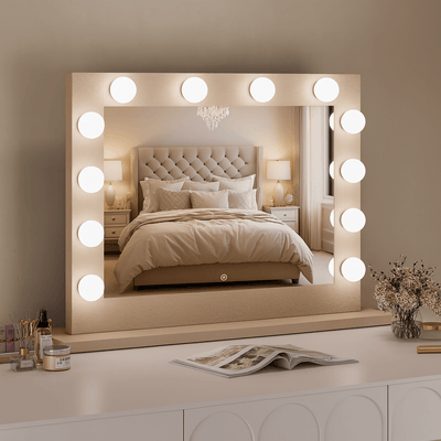 Pre Order End of July Jolie Gold Hollywood Mirror 80 x 60cm