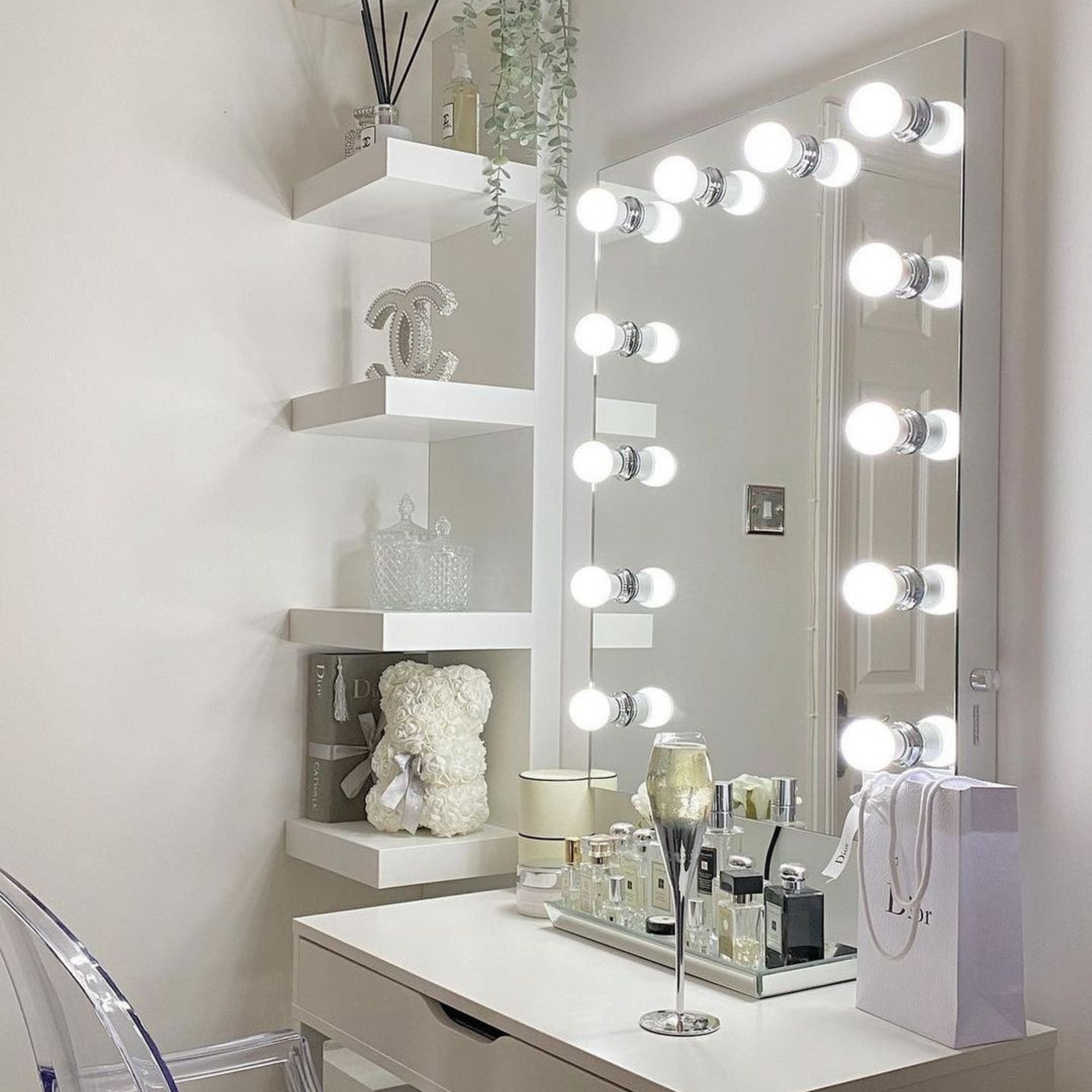 Hollywood Mirror (The Best Makeup Vanity Mirror with Lights)