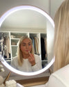 Anne Round Hollywood Mirror Gold 60x63cm