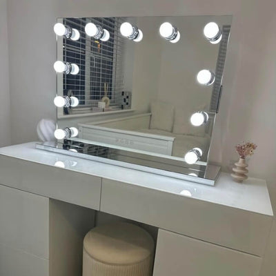 Houston Bluetooth Hollywood Mirror 80x60cm