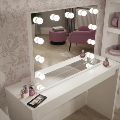Houston Bluetooth Hollywood Mirror 80x60cm