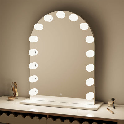 Pre Order Mid June Charlize Arch Hollywood Mirror Table Top