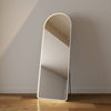 Pre Order Mid June Sophia Full Length Arch Mirror White Frame