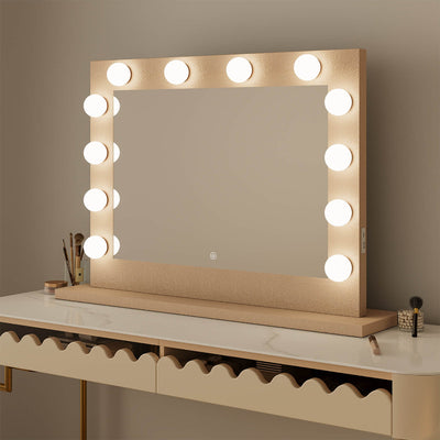 Pre Order End of July Jolie Gold Hollywood Mirror 80 x 60cm