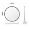 PRE ORDER Mid JUNE Marilyn Round Hollywood Mirror White 60x63cm