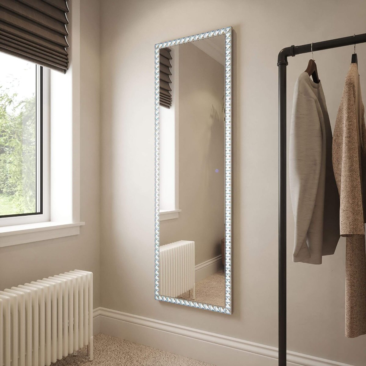 full length mirror with lights