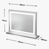 Hollywood Crystal Pro Mirror 80 x 60cm