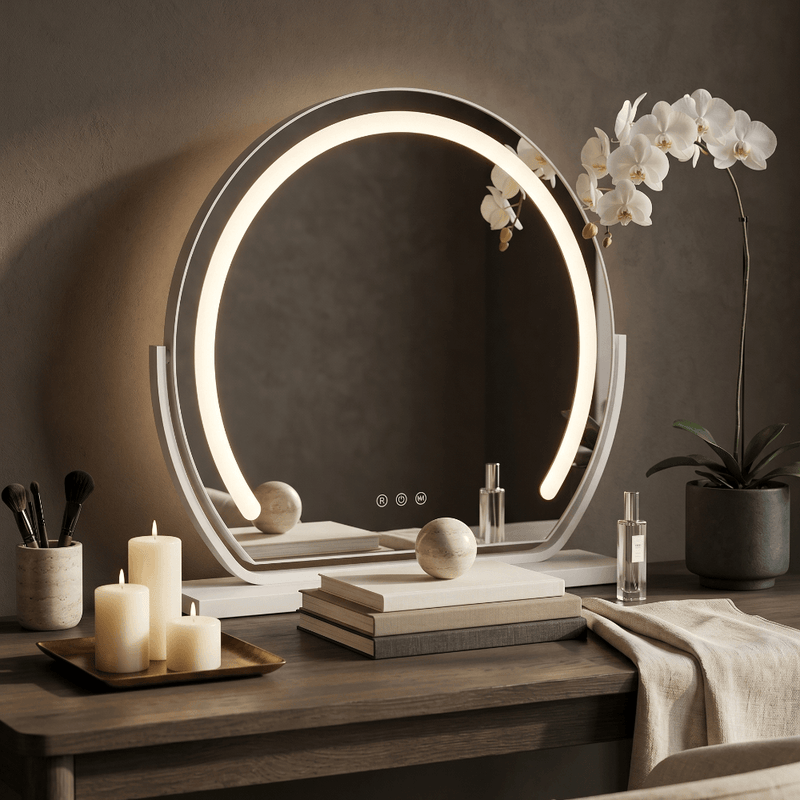 Pre Order Due 5th May - Mila LED Vanity Mirror White
