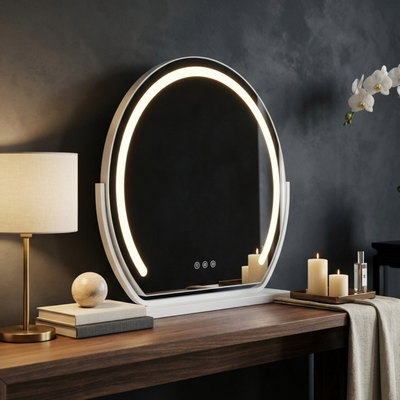 Pre Order Due 5th May - Mila LED Vanity Mirror White
