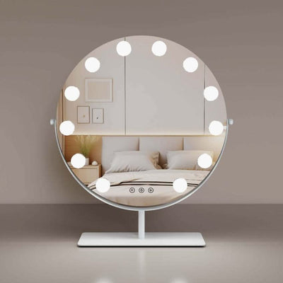 white hollywood mirror cheap