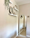 Sophia Full Length Arch Mirror White Frame