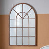 bronze arch window mirror