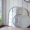 Hailey White Arch Wall Mirror