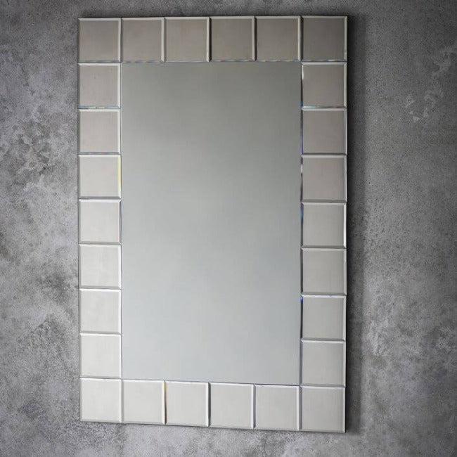 Alfredo Rectangular Glass Frame Mirror