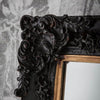 Antique Black Small Harrelson Mirror