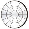 Large Round Chic Window Mirror