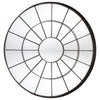 Large Round Chic Window Mirror