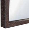 Rustic Metal Rockford Window Mirror