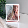 Rose Gold Makeup Mirror 20 x 13.5cm