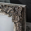 Silvery Small Fiennes Mirror