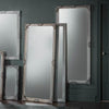 Stone Gray Large Baroque Style Mirror
