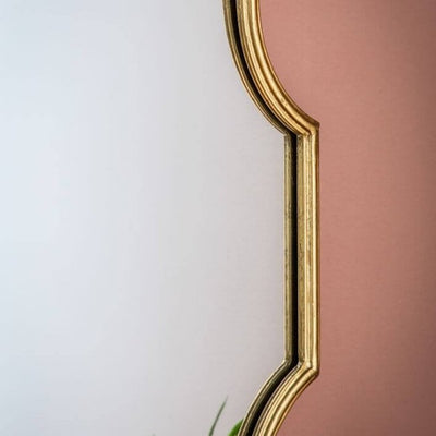 Cassie Gold Wall Mirror