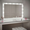 Audrey Hollywood Mirror White  100 x 80cm