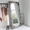 Charles Leaner Mirror in Silver 176cm x 90cm