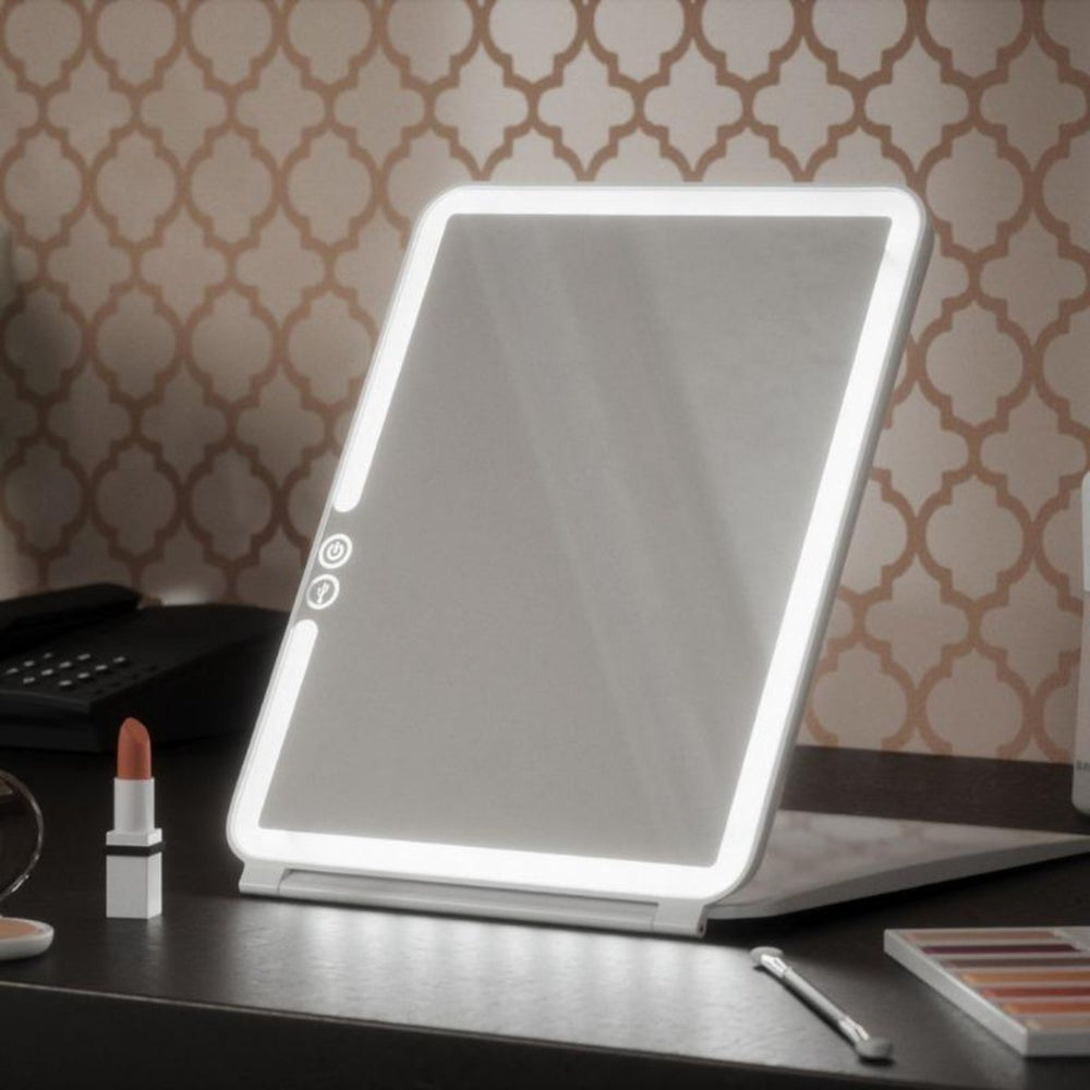 Travel Mirror With Lights - Free Next Day Delivery - hollywood mirrors