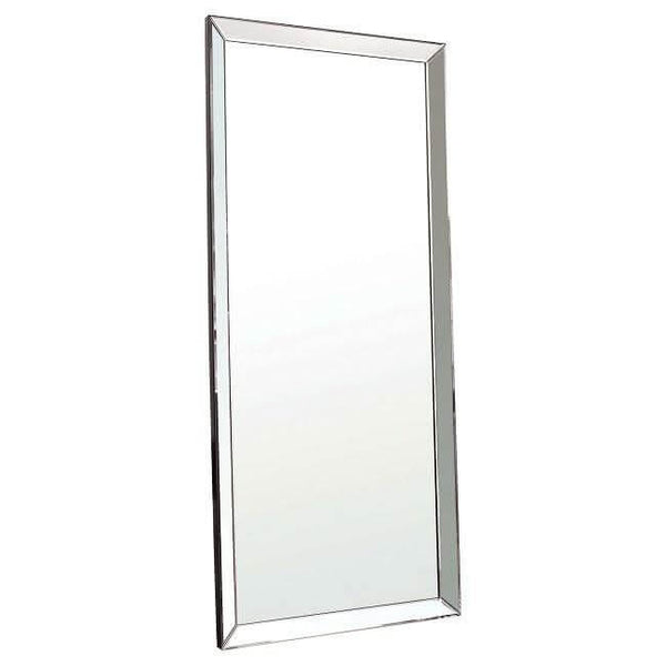 Limelight Full Length Silver Leaner Mirror Bevelled Edge 178cm ...