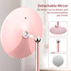 Cosmetic Makeup Mirror Pink Diameter 20cm