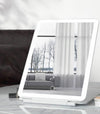 LED Compact Travel Makeup Mirror White 20cm x 13.5cm