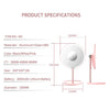 Cosmetic Makeup Mirror Pink Diameter 20cm
