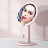 Cosmetic Makeup Mirror Pink Diameter 20cm