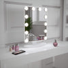 mini hollywood mirror small